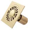 MEJUE Z-4113 full copper square deodorant floor drain toilet kitchen balcony to keep the silver single use