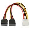 Sanbao SANBAO SDT-02 D-type 4-pin to SATA serial hard drive a two power lines 02 meters