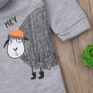Baby Boy Girl Warm Infant Romper Jumpsuit Bodysuit Hooded Clothes Sweater Outfit
