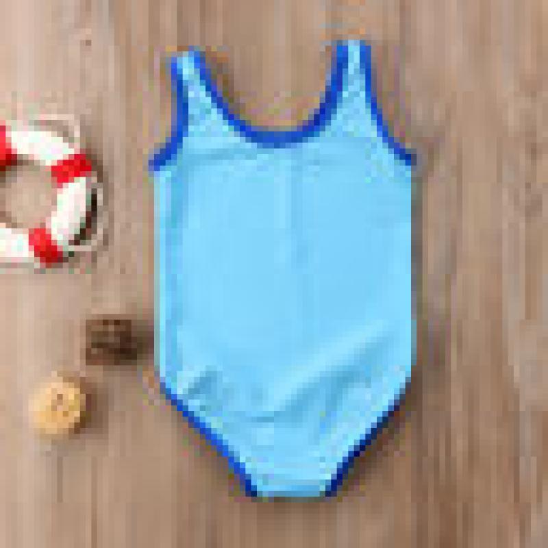 Toddler Kids Baby Girls Rainbow Print Bikini Set Swimwear Swimsuit Bathing Beach