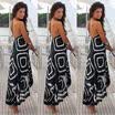 Women Summer Boho Chiffon Party Evening Beach Dresses Long Maxi Dress Sundress S