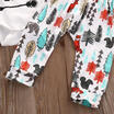 3Pcs Baby Boys Girls Newborn Infant Romper Tops Pants Hat Outfits Clothing Set