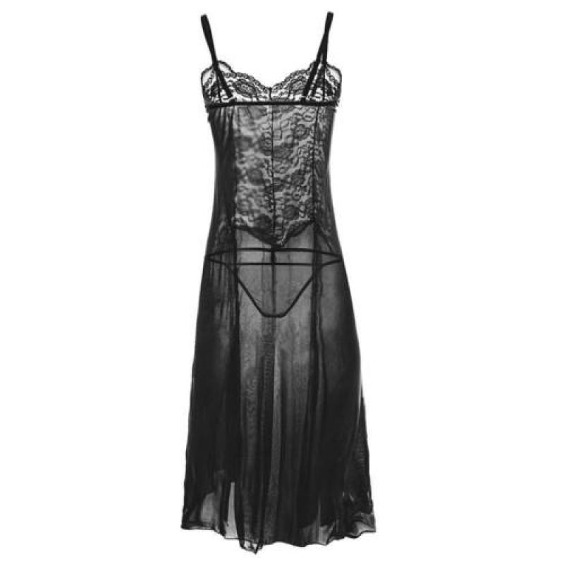 Womens Lingerie Babydoll Sleepwear Underwear Lace Dress Nightwear G-string