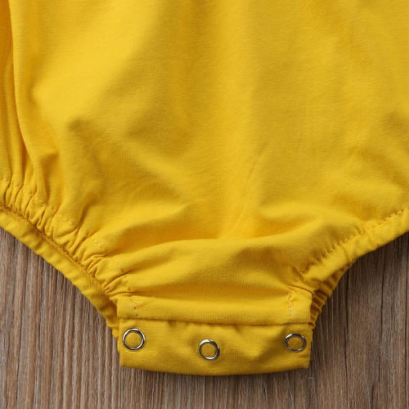 0-24M Newborn Baby Girl Summer Cotton Romper Jumpsuit Outfit Playsuit Clothes