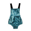 Kids Baby Girls Little Mermaid Costume Bikini Swimwear Swimsuit Outfit One-Piece