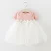 Baby Girls Toddler Dress Lace Flowers Princess Party Gown Tulle Tutu Dresses