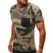 New Men O Neck Slim Fit Short Sleeve Muscle Tee T-shirt Casual Tops Shirts