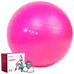 Jupiter GEPSON Yoga ball 65cm professional yoga fitness ball thicker send airbag rose red