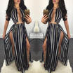 Fashion Women Summer Sleeveless Evening Party Beach Long Maxi Sundress Dress