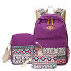 3 x Fashion Women Girls Travel Canvas Rucksack Backpack Tote School Shoulder Bag
