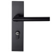 Yuhuaze mute lock bedroom bathroom solid wood door doorknob