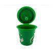 6 Reusable Coffee Pods Tea Pods K-Cups Stainless Steel Micro Mesh Filter 4 Color