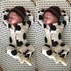 Newborn Kid Baby Girls Tops T-shirt Long Pants Headband Outfits Set Clothes w
