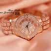 Luxury Women Watch Rhinestone Bling Crystal Analog Quartz Wristwatch Dress Watch