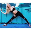 Women High Waist Pants Yoga Sports Leggings Fitness Casual Gym Stretch Trousers