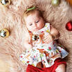 Xmas Toddler Kids Baby Girl Outfit T-shirt TopsPants Trousers Dress Clothes Set