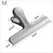 Sealing Clip Stainless Steel Sealer Clamp For Kitchen Food Storage Bag SM 1pc
