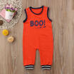 Newborn Baby Boys Kids Sleeveless Top Outfit Romper Jumpsuit Bodysuit Clothes
