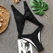 New Women One-Piece Swimsuit Beachwear Swimwear Push-up Monokini Bikini Bathing