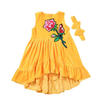 Newborn Baby Girls Kids Floral Tutu Party Dress Velvet Ruffle Outfits Dresses