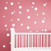 Cute Polka Dot DIY Removable Art Wall Stickers Home Bedroom Vinyl Decor 126PCS