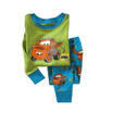 Kids Boys Cotton Long Sleeve Sport Casual Set Baby Cotton Sleepwear Pajamas 1-7Y