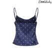 Fashion Women Summer Vest Crop Sleeveless Shirt Blouse Casual Tank Backless Tops