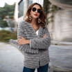 Fashion Womens ImitationRabbit Fur Coat