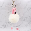 Cute Flamingo Keychain for Bags Big Keychain
