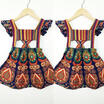 Kids Baby Girls Princess Dress Backless Party Pageant Boho Floral Dresses Skirts