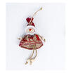 Christmas Santa Claus Ornaments Festival Party Xmas Tree Hanging Doll Decoration