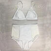 USA Swimwear Women Padded Bandage Swimsuit Beachwear Bathing Push-up Bikini Set