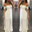 Long Chiffon Evening Formal Party Ball Gown Prom Bridesmaid Dress Size 616