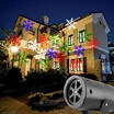 Snowflake Outdoor Landscape Garden Projector LED Moving Laser Xmas Stage Light