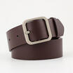 Women Leather Belt Waistband Wide Belt Waist Dress H Buckle Jeans Belts Fashion
