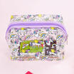 Portable Unicorn Transprent Travel Pouch Cosmetic Bag Case Makeup Storage Bags