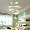 Baycheer HL487490 5 Tiers Unique Pendant Lights in White AcrylicLED Warm Light