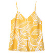 Tropical Printed Spaghetti Strap Cami Top