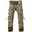 New Men Army Long Casual Pants Camo Cargo Military Combat Camping Trousers AU