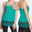 Plussize Women Sleeveless Summer Vest Top T Shirt Blouse Pure Color Casual Tank
