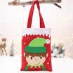 Christmas Candy Gift Bag Elf Elk Pants Felt Cloth Xmas Party Home Decoration