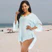2018 Fashion Sexy Womens Beach Wear Chiffon Lace Bikini Swimming Cover Up