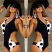 New Women One-Piece Swimsuit Beachwear Swimwear Push-up Monokini Bikini Bathing