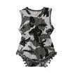 Toddler Baby Girl Boy Romper Jumpsuit Cotton Sunsuit Kid Summer Clothes Sets UK