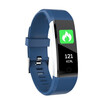 New upgrade ID115Plus color screen intelligent heart rate&blood pressure bracelet call to remind WeChat push
