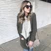 US STOCK Women Warm Coat Ladies Faux Suede Jacket Casual Cardigan Outwear Jumper