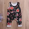 Newborn Infant Baby Girl Floral Bodysuit Romper Jumpsuit Summer Outfits Sunsuit