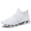 Mens Shoes Fashion Sports Shoes Breathable Running Shoes Casual Light Sneakers Shoes Black White Red Size 39-46