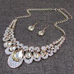 Fashion Charm Choker Chunky Statement Bib Necklace Jewelry Chain Pendant
