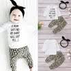 Toddler Baby Kids Girls Clothes Tops Leopard Pants Infant Outfits Sets Tracksuit